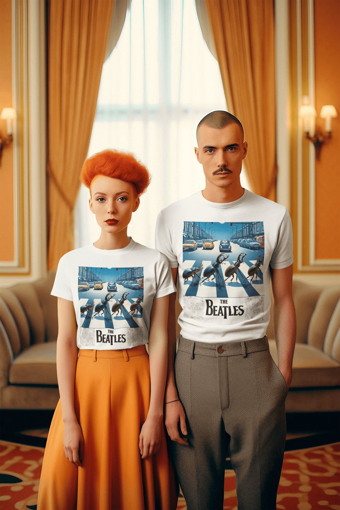 Camiseta The Beatles Insectos, parodia de The Beatles - Starway to Helen