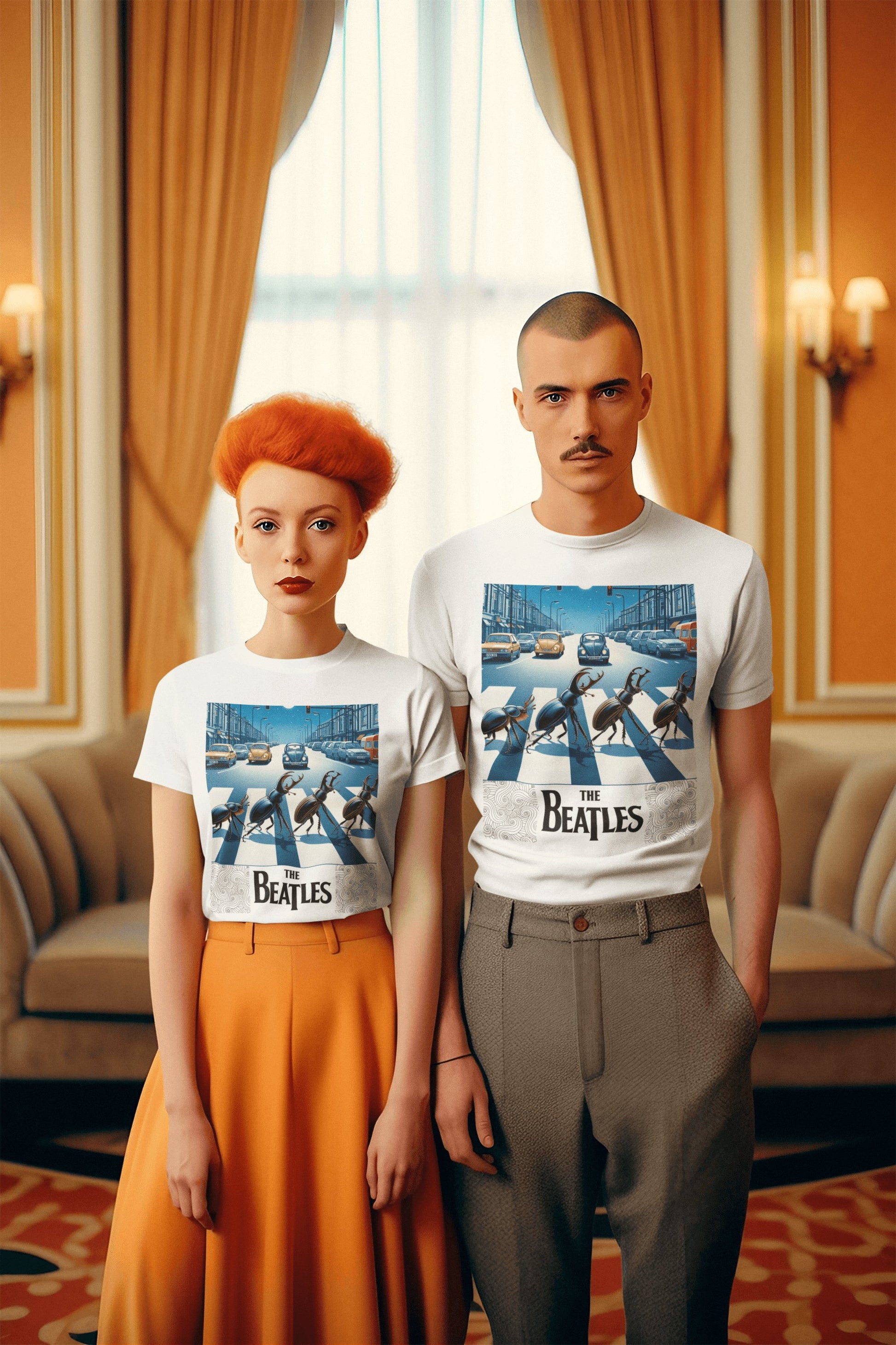 Camiseta The Beatles Insectos, parodia de The Beatles - Starway to Helen