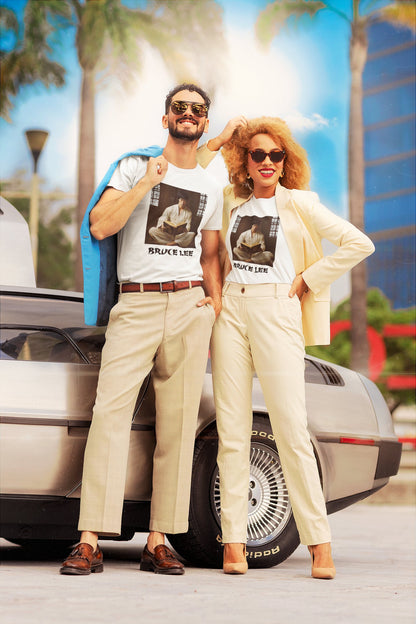 Pareja con camiseta Bruce Lee - Starway to Helen