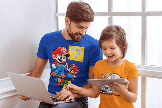 Camiseta Super Dad - Para los Papas que son Verdaderos Heroes