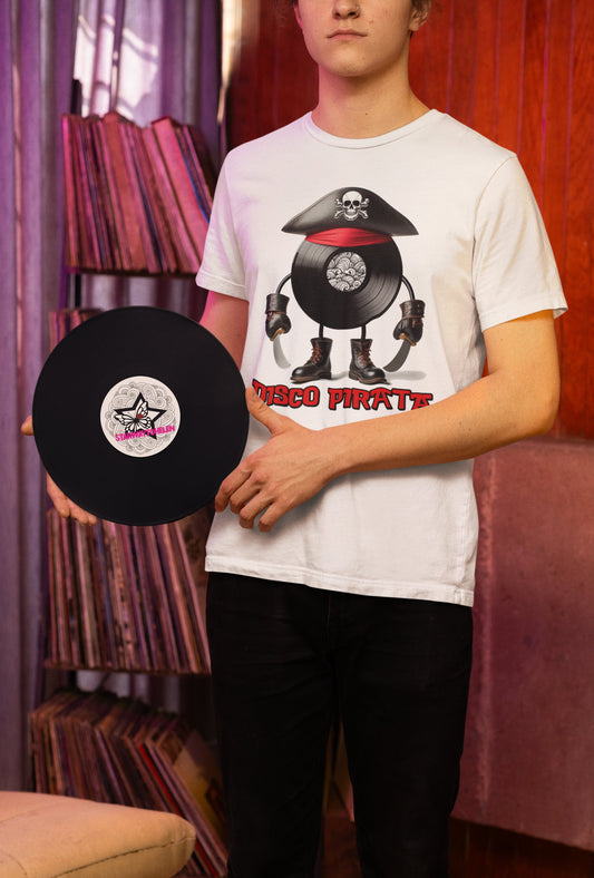 Camiseta Disco Pirata