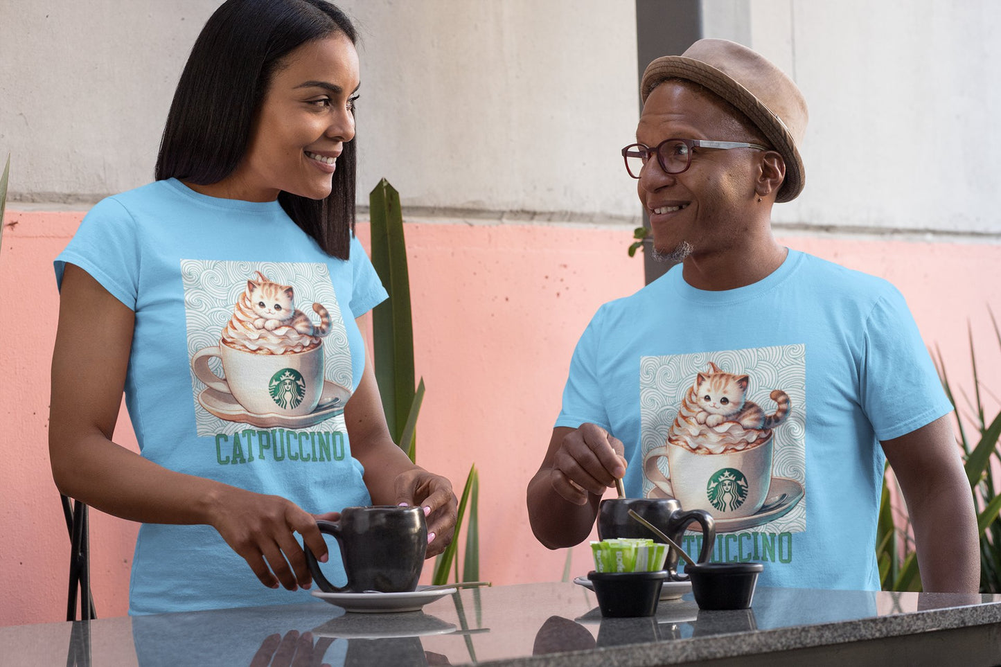 Camiseta Catpuccino