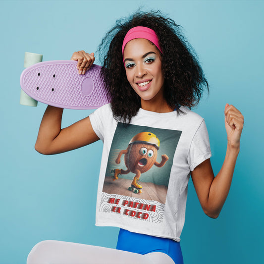 Camiseta Me Patina el Coco