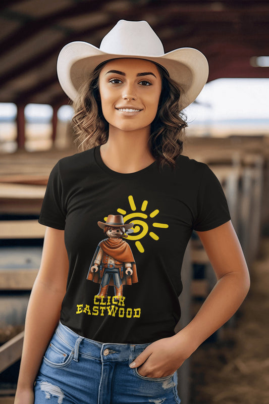 camiseta manga corta clin eastwood