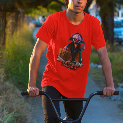 Camiseta "Me Las Piro, Vampiro": ¡El Humor Vampírico Está de Moda!