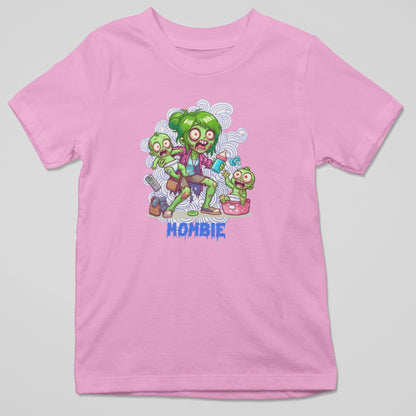 Camiseta Mombie con diseño mamá zombi, humor para madres al límite, regalo original