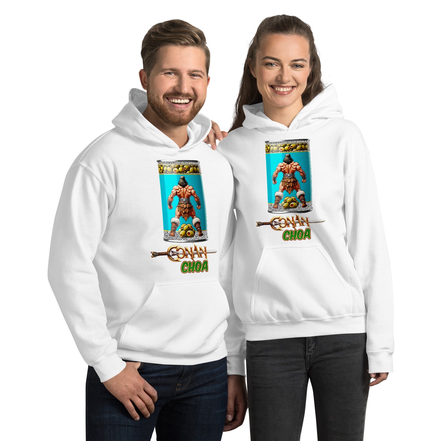 Sudadera "Conan Choa": ¡Humor y Épica en una Prenda!