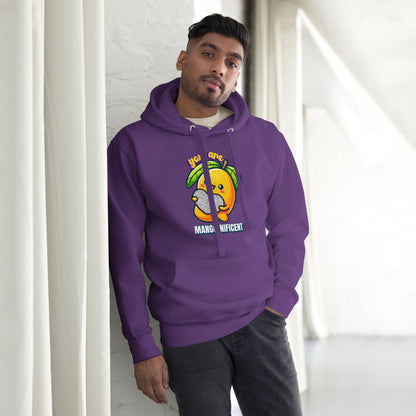 Hombre con sudadera You Are Mango-nificent de Starway to Helen
