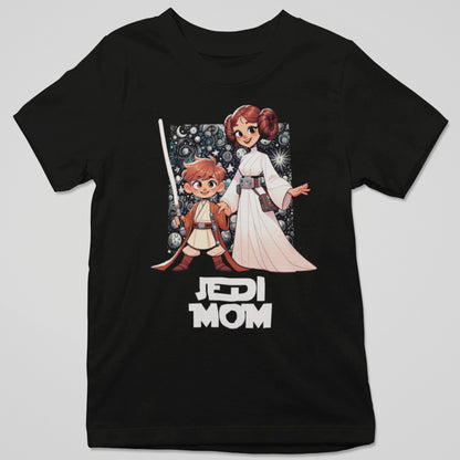Camiseta Jedi Mom parodia de los Jedi de Star Wars - Starway to Helen