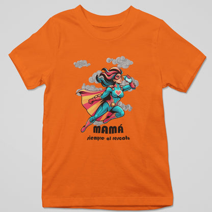 CAMISETA NARANJA DIA DE LA MADRE