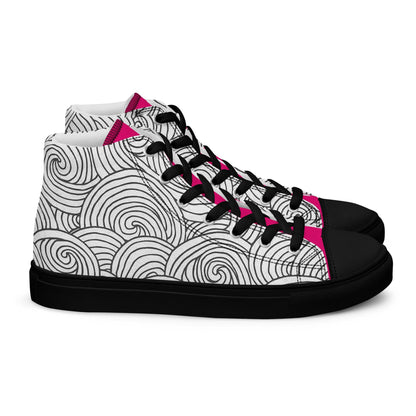 Zapatillas de lona de caña alta DOODLES - STARWAYTOHELEN